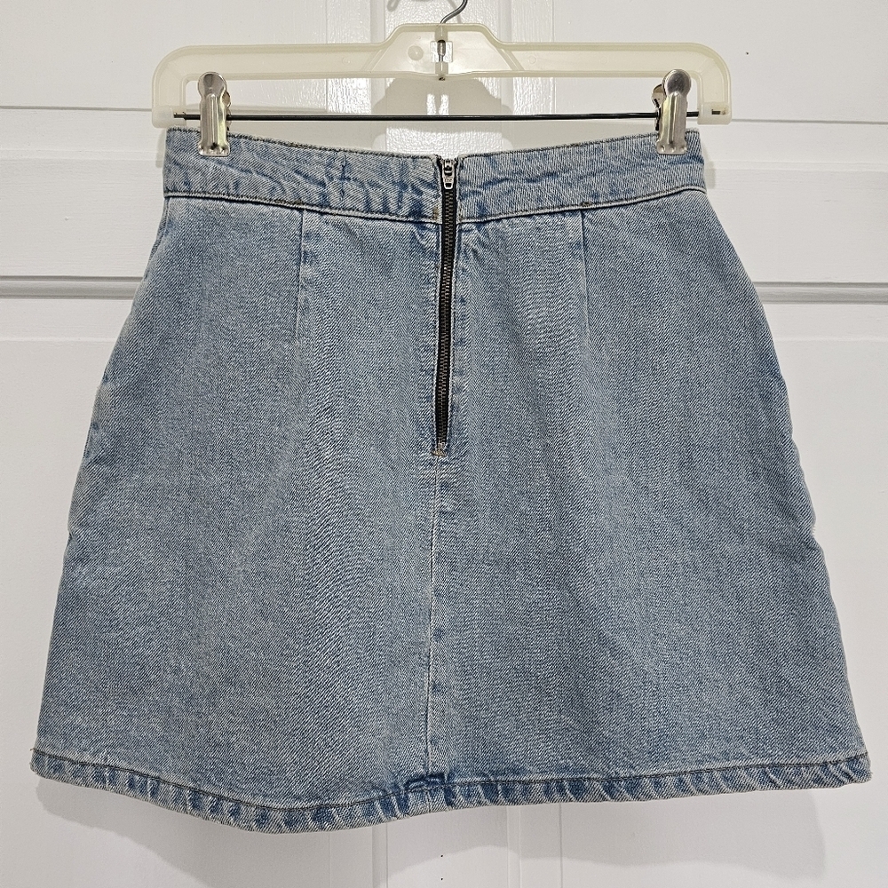 BDG Utility A-Line Denim Mini Skirt Size XS - Picture 8 of 16
